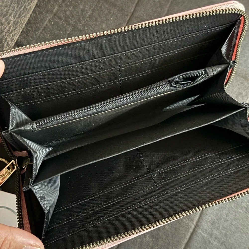 Imoshion Floral Pink Vegan Wallet